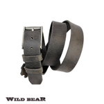 Ремень WILD BEAR RM-122f Grey Crazy Horse (универсальный)