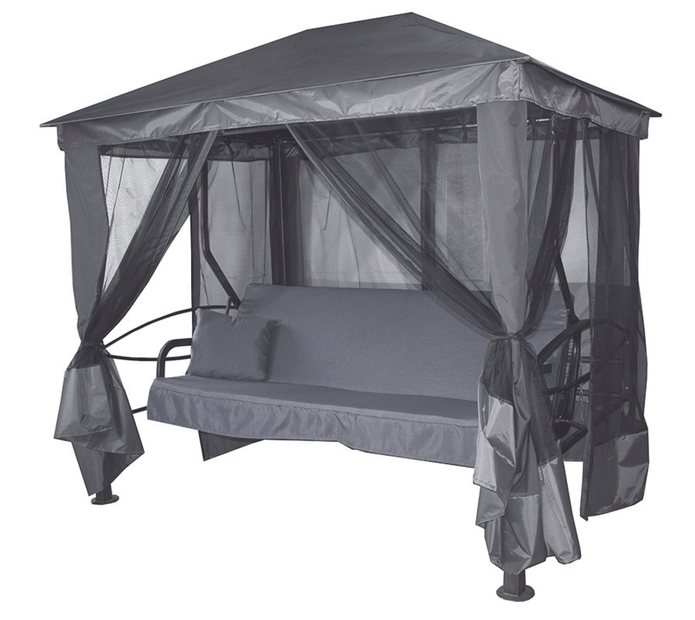 Качели -шатер 4-х местные Монреаль Премиум Делюкс арт.МС7029-GS003