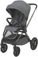 Детская коляска 3 в 1 Espiro Clodi и автокресло Pi Gray blue 07 chic gray