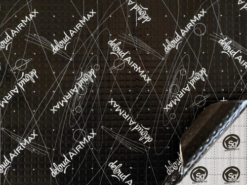 Шумоизоляция вибропоглощ. AirMax 2,0 с фольгой (0,50х0,70) (уп.10 л.) мастичная (Standart Group)