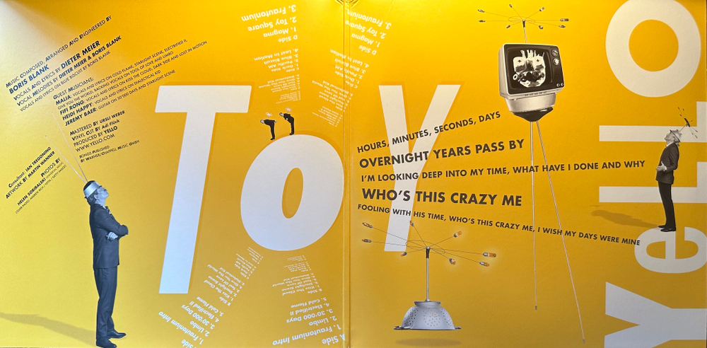Yello - Toy 2LP (Европа 2016г.)