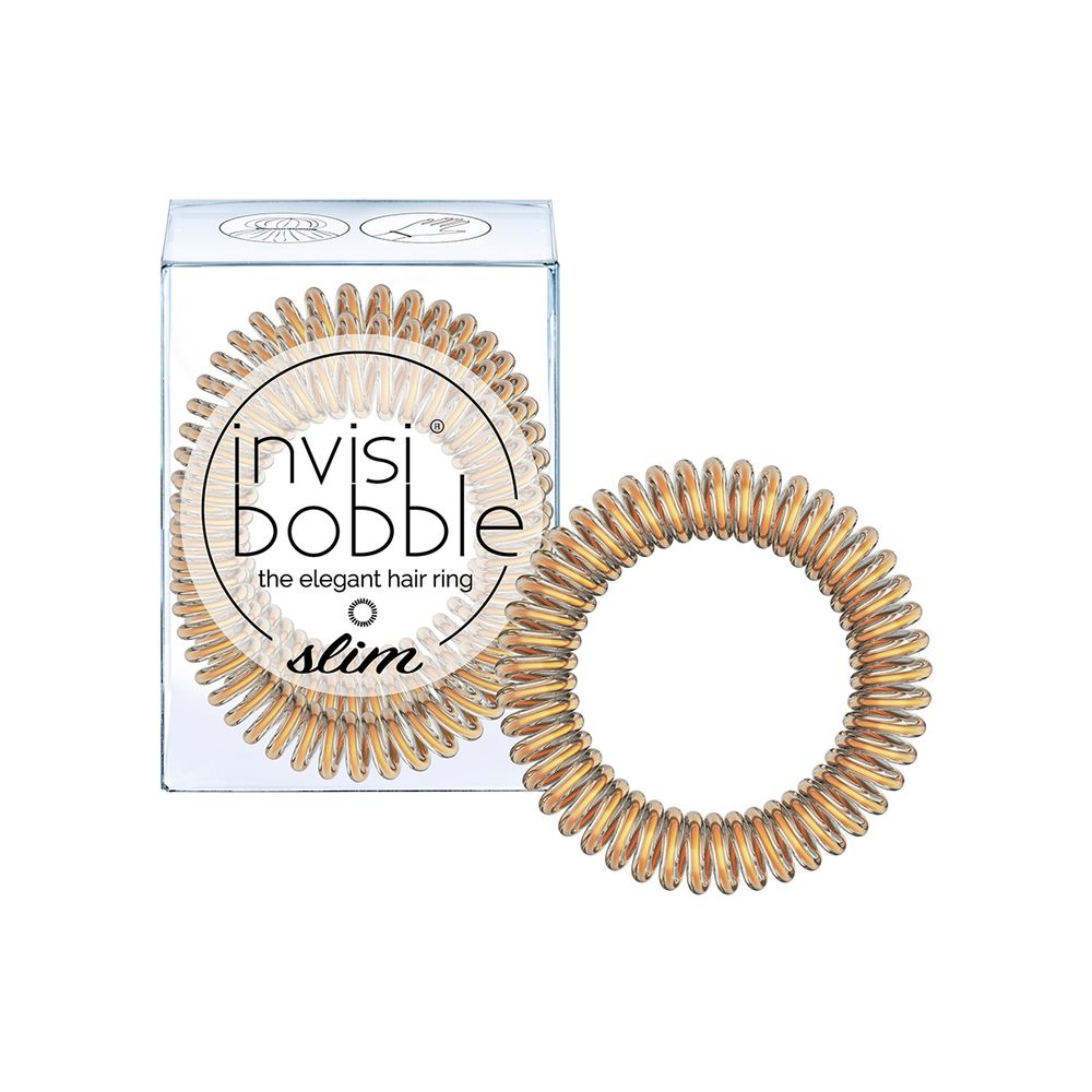 INVISIBOBBLE Резинка-браслет для волос SLIM Bronze Me Pretty