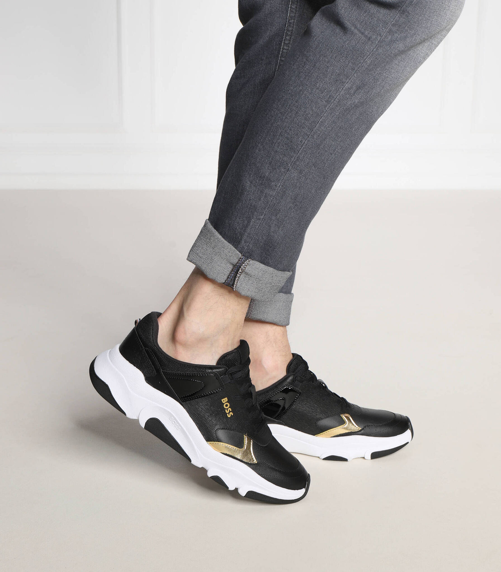 кроссовки asher BOSS BLACK - черный(50487738)