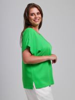 Блузка Летний драйв-4 Виотекс ЯРКО-ЗЕЛЁНЫЙ