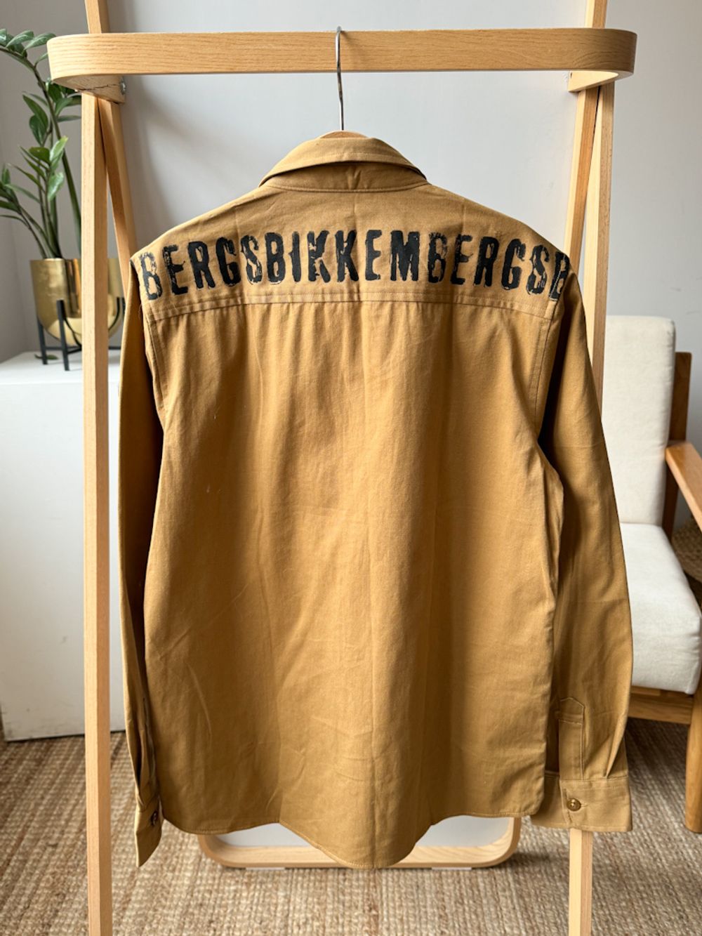 Новая хлопковая рубашка Bikkembergs, 152