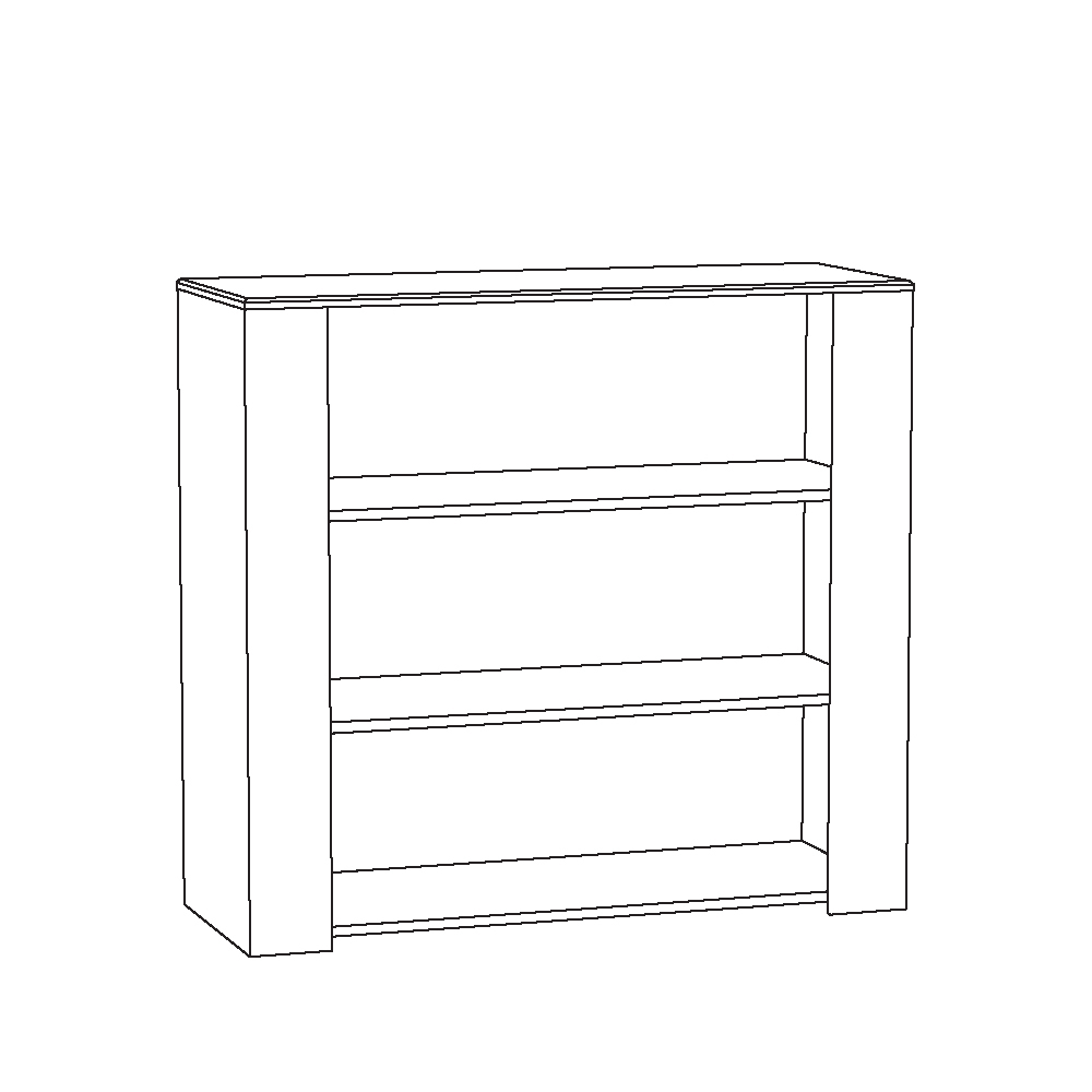 Амели Комод 13.107 Шелковый камень,Бетон чикаго беж ЛС