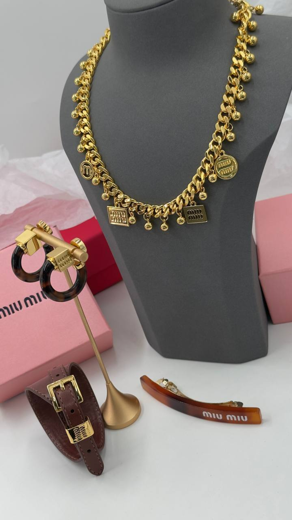 Серьги MIU MIU