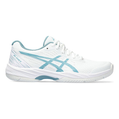 Женские теннисные кроссовки ASICS Gel-Game 9 All Court Shoe Women - White, Petrol