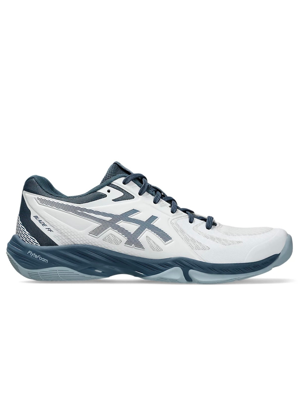 ASICS, BLADE FF, Handball, WHITE/VINTAGE INDIGO, MEN, US 8,5 /EUR 42 /UK 7,5 /СМ 26,5