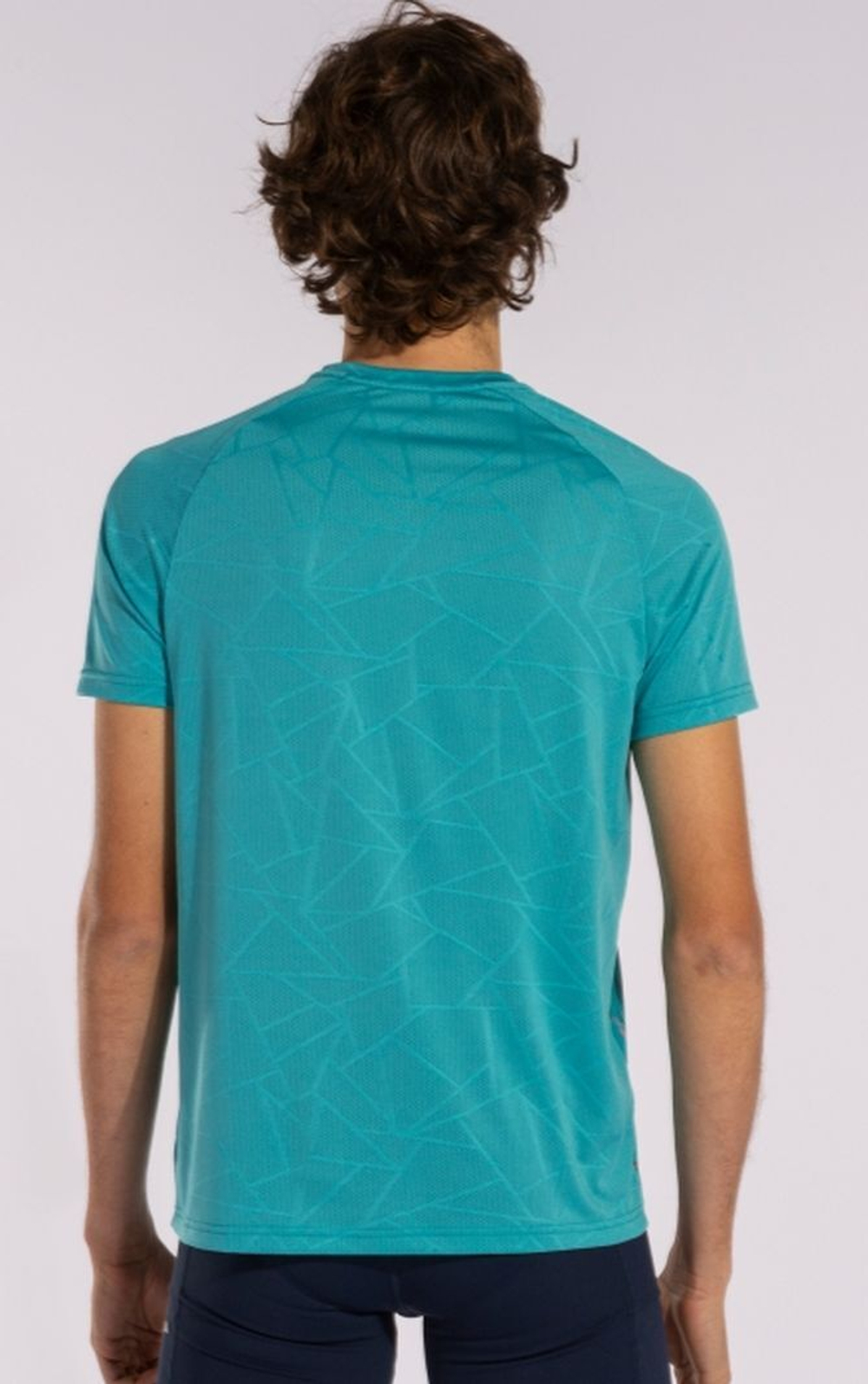 Мужская теннисная футболка Joma Elite IX Short Sleeve T-Shirt M - turquoise