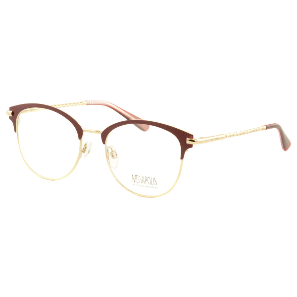 Оправа для очков Megapolis 726 Bordo с футляром