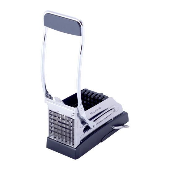 Машинка для нарезки картофеля фри Kamille KM-6511 из нержавеющей стали с двумя насадками