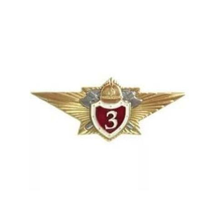 Значок Классность МЧС 3 класс