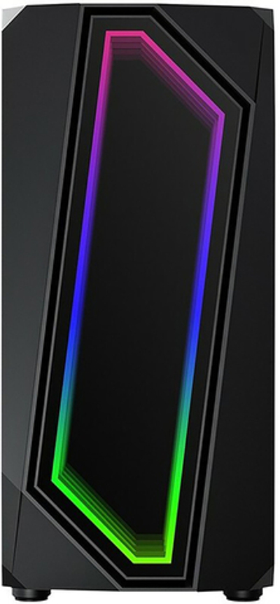 Корпус для компьютера 1STPLAYER INFINITE SPACE IS6 Black / ATX, TG / 1x120mm LED fan inc. / IS6-BK-1F1