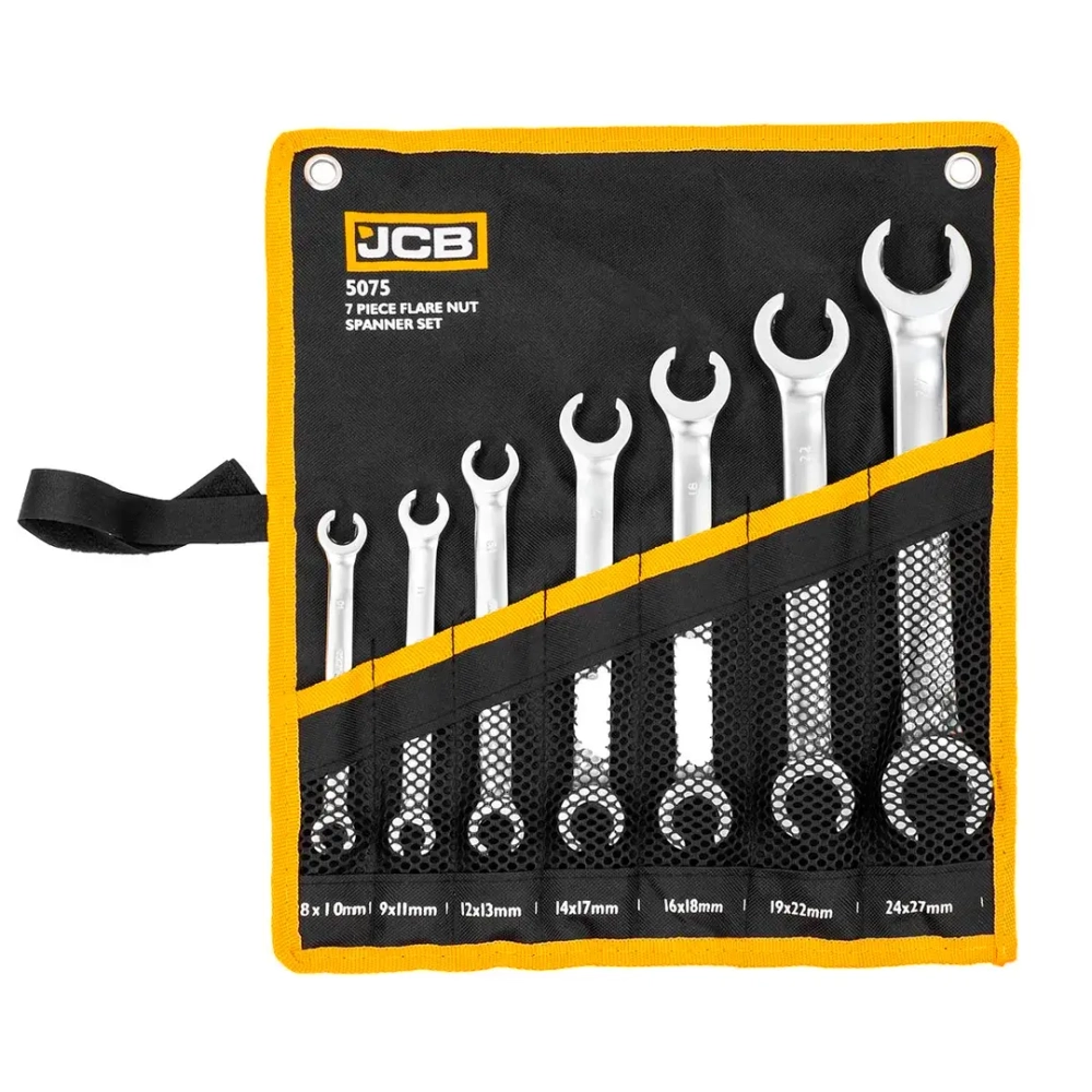 Набор ключей разрезных 7пр. JCB JCB-5075
