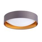 SLE201112-01 Светильник потолочный Серый, Золото/Белый LED 1*24W 4000K
