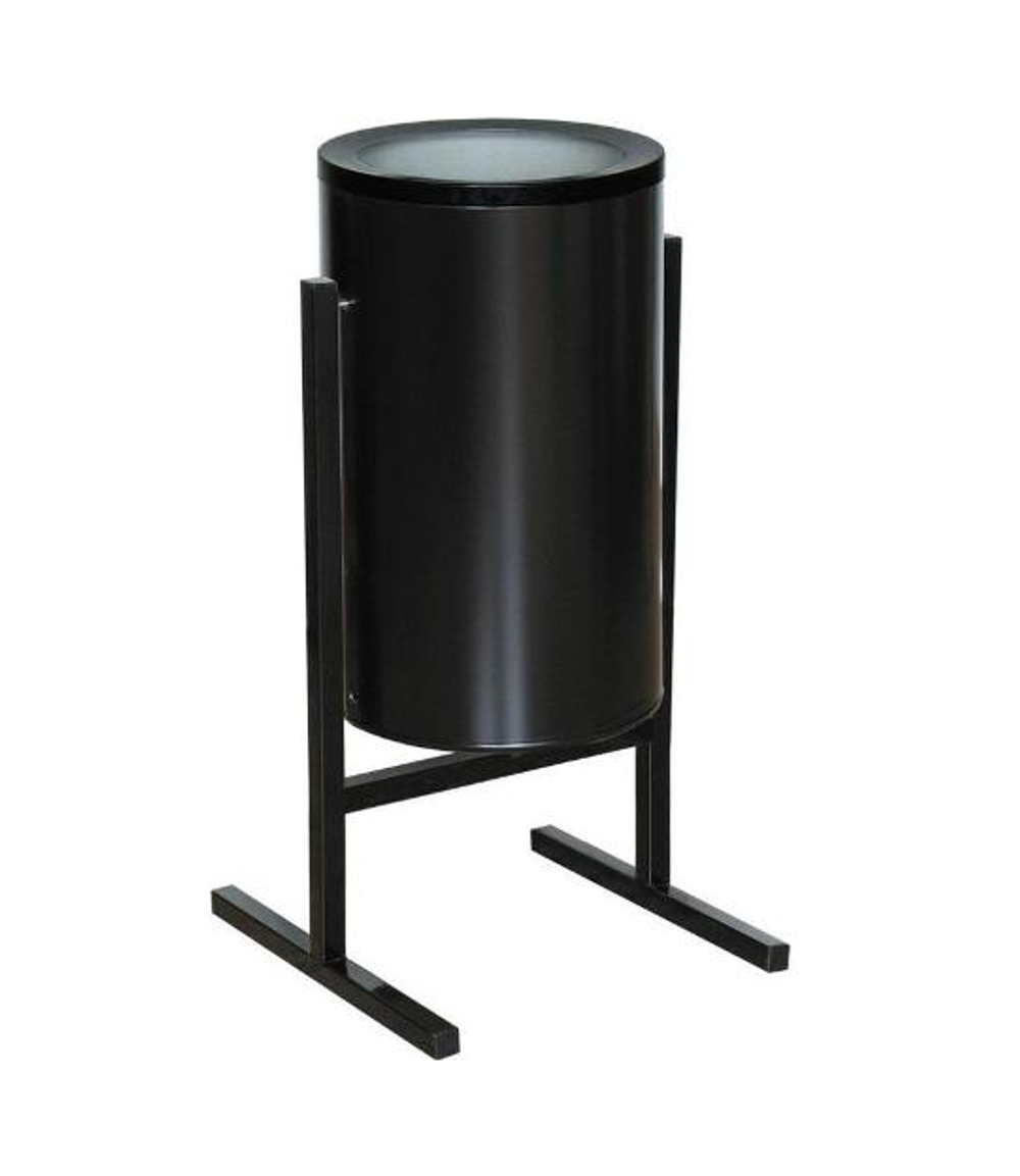 Урна уличная черная