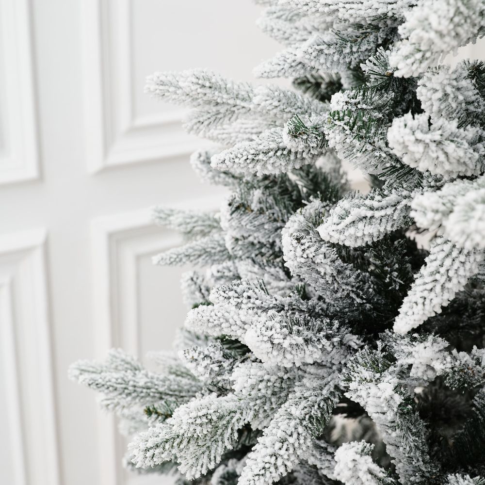 Заснеженная елка «Noel» (Литая+пвх) 180 см / 1,8 м