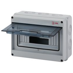 Корпус пластиковый навесной ЭРА SIMPLE КМПн-8 IP65 серый
