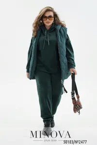 Костюм 2477-зеленый Minova