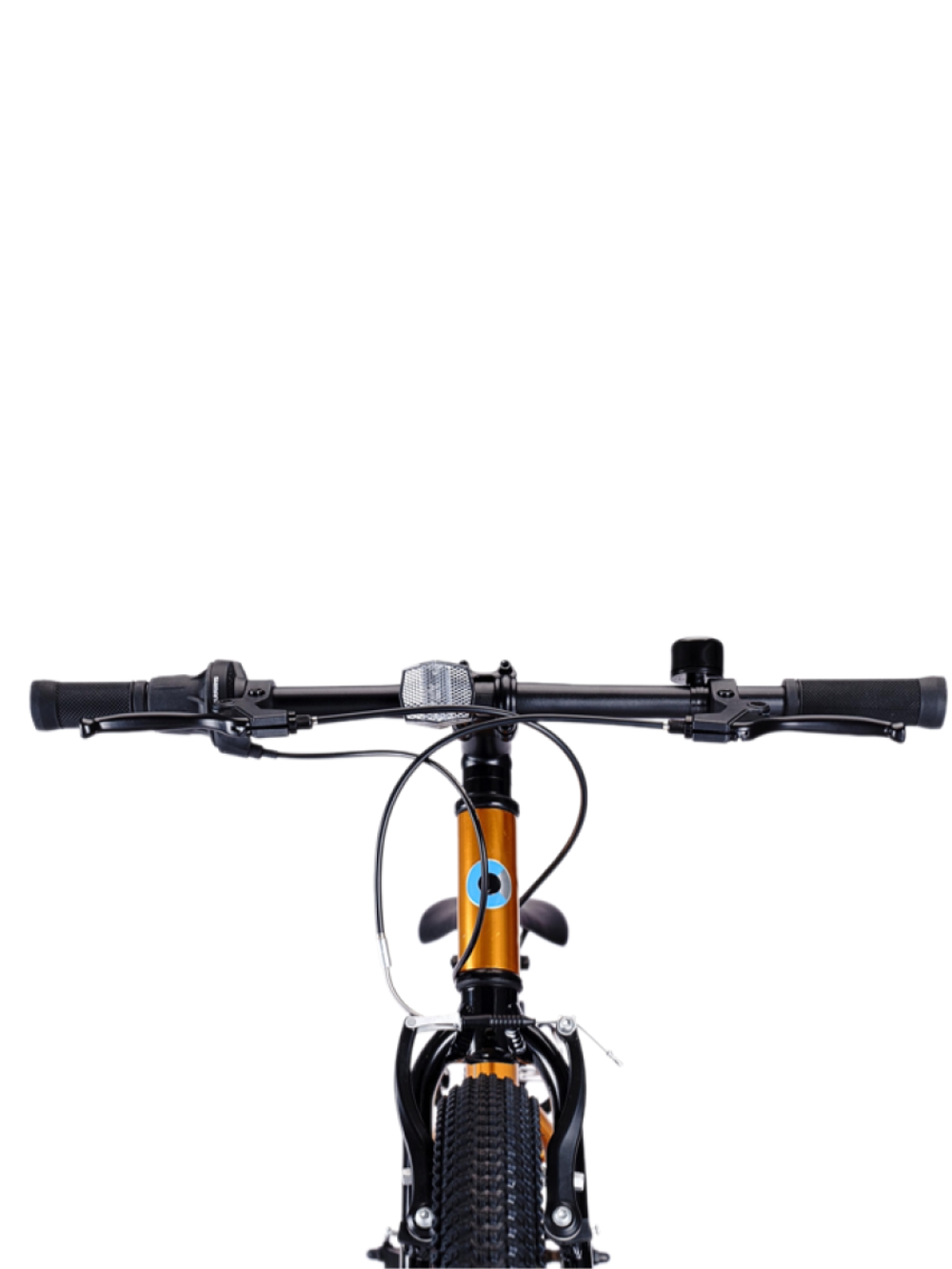 Двухколесный велосипед 20" Micro, золотой