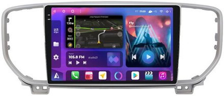Магнитола для KIA Sportage 2018-2021 - FarCar XXL1143M QLED+2K, Android 12, ТОП процессор, 8Гб+256Гб, CarPlay, 4G SIM-слот