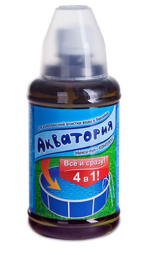 Акватория Макси-пул-Комплекс 500мл комплексная очистка воды в бассейне
