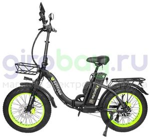 Электровелосипед Syccyba F11 Pro (48V/20Ah) - Салатовый обод фото №3