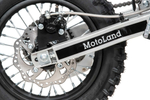Питбайк Motoland TCX125 E 14/12 + фара синий
