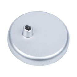 TLI-221 SILVER E27 Светильник настольный. Цоколь Е27. 60W. Механический выключатель. Серебристый. ТМ Uniel