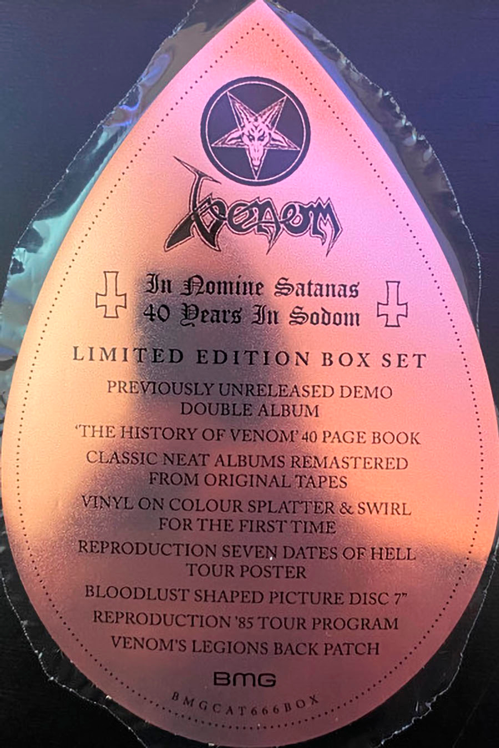 Venom / In Nomine Satanas (Coloured Vinyl)(Picture Disc)(8LP+ 7"Vinyl Single)