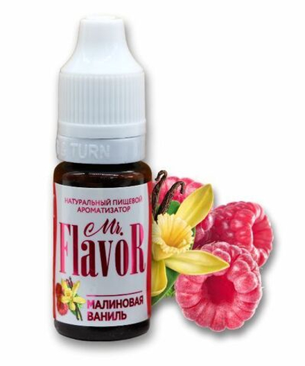Ароматизатор Mr. Flavor малиновая ваниль 10мл