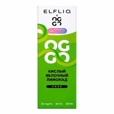 Жидкость OGGO X ELFLIQ Sour 2% Salt 30 ml