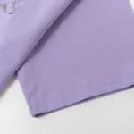 Футболка Ymkashix Sprayed logo фиолетовая