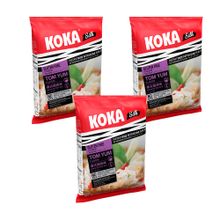 Лапша KOKA Silk Tom Yum со вкусом Том Ям 70 г 3 шт