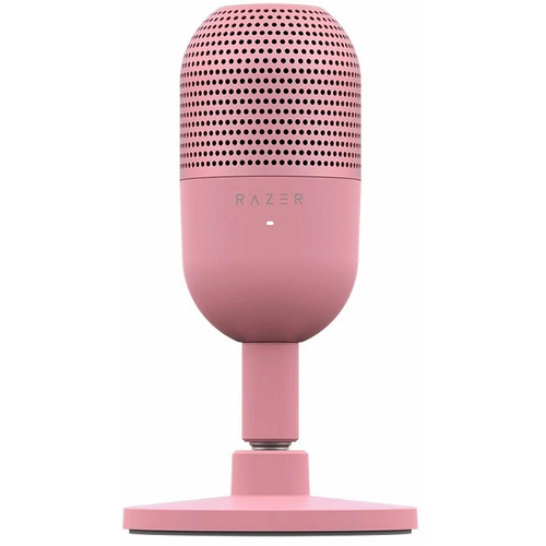 Микрофон игровой для компьютера Razer Seiren V3 Mini, розовый (RZ19-05050200-R3M1)