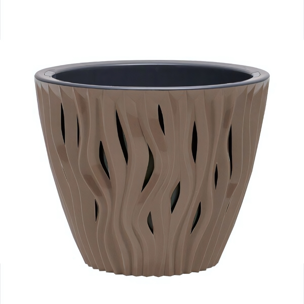 Кашпо "Вдохновение" (1,6л.) Цв. Мокачино