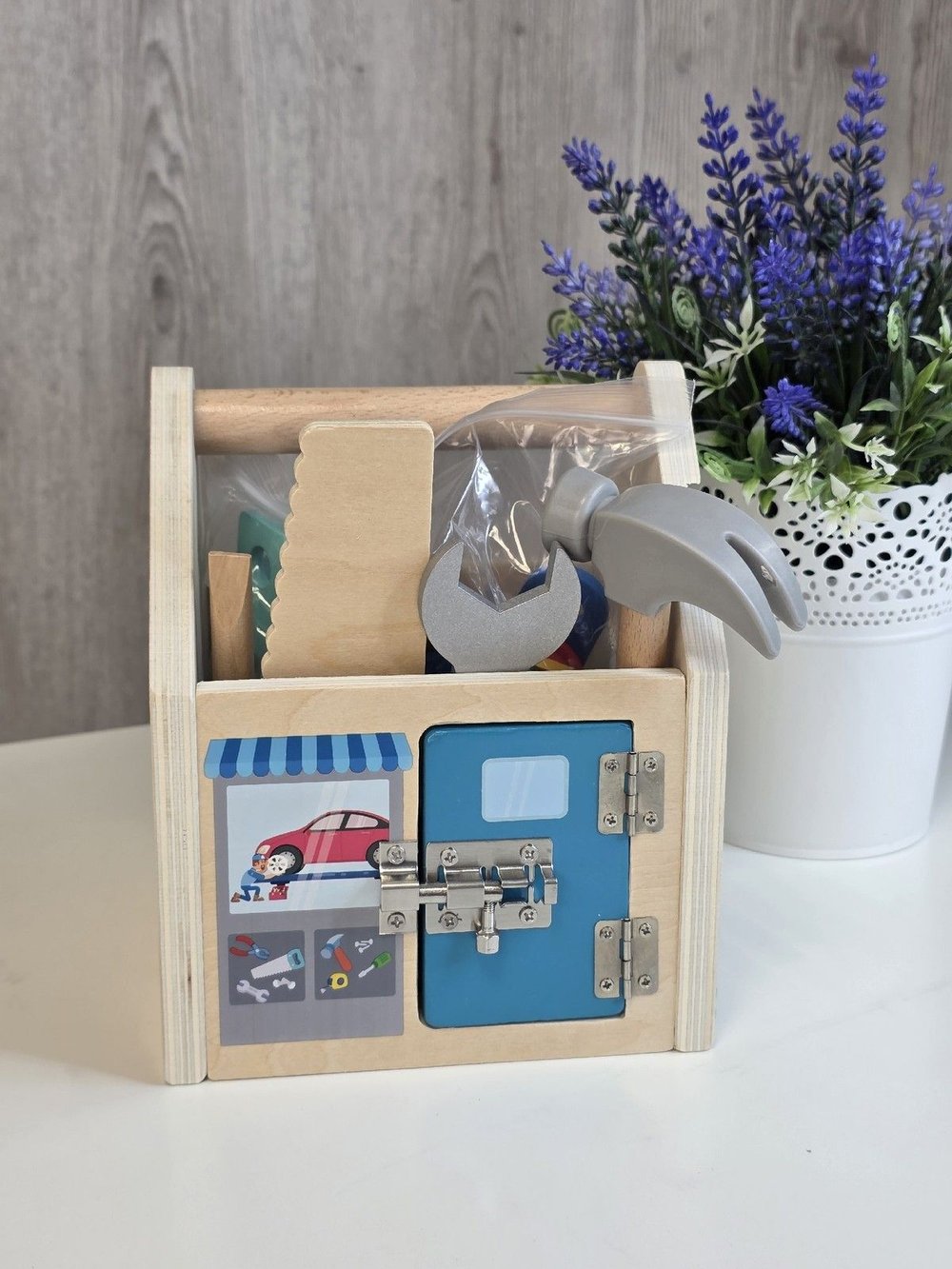 Набор инструментов детский деревянный конcтруктор