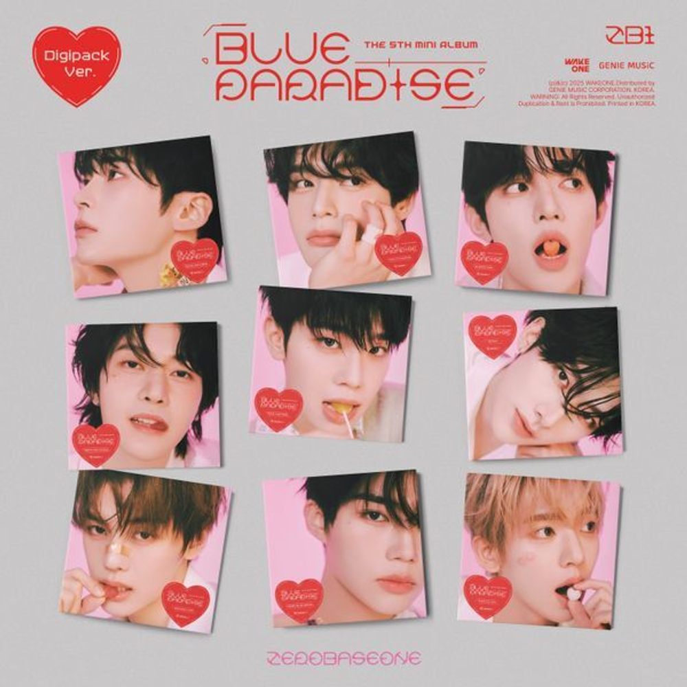 Альбом ZEROBASEONE - BLUE PARADISE (Digipack Ver.)
