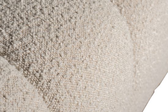 ZW-26803 Диван Prato трехместный букле белый 249*106*74см