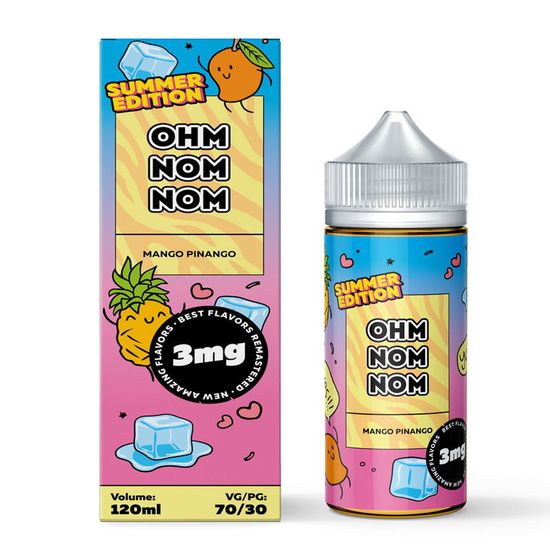 Жидкость OhmNomNom Summer (120 мл, 3 мг) Mango Piango