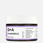 Q+A CHAMOMILE Ночной крем для лица, 50 гр