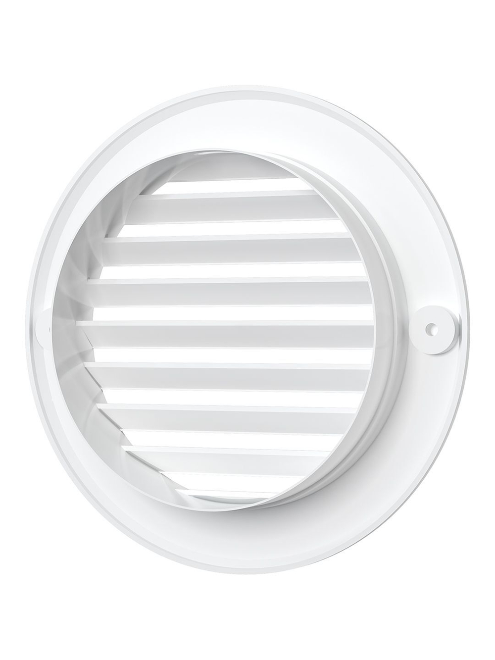 Решетка вентиляционная РК фланец D100 D136 пластик ERA