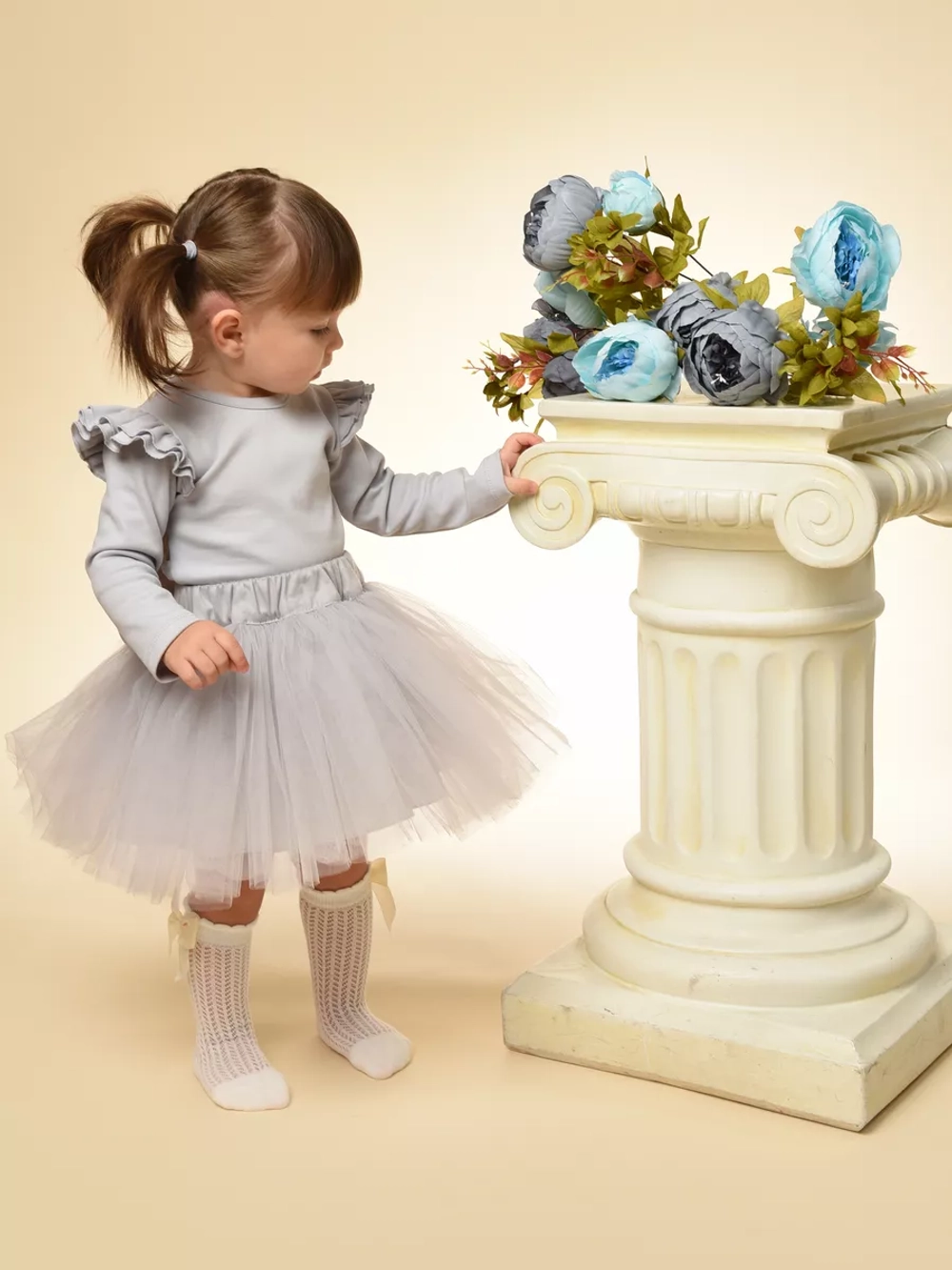 Боди с кружевной спинкой