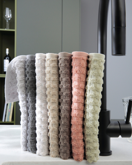 Полотенце для кухни 50x50 Cawo Cuisine Pro Uni 520 740 темно-серое