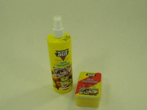 Полироль пластика с губкой JOKER Turbo 3 in1 Яблоко 250 мл (JOKER)