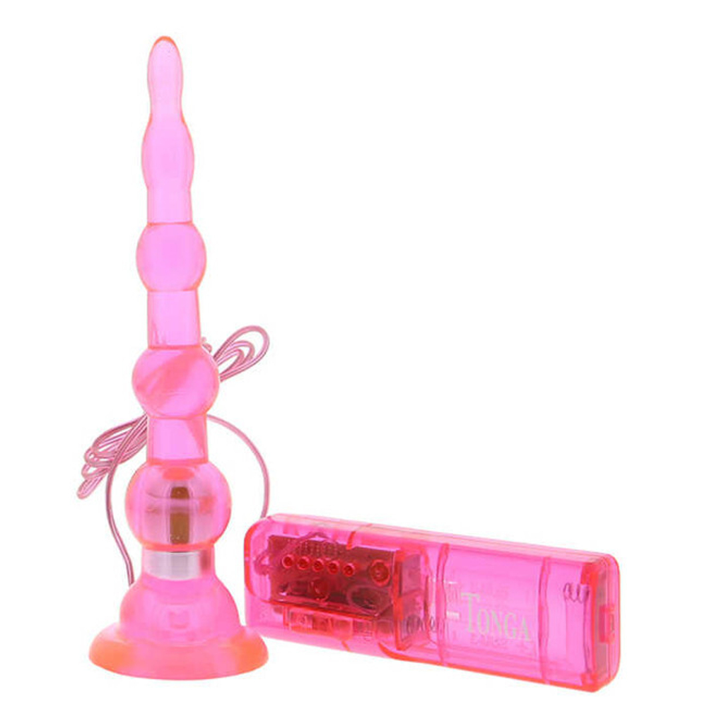 Анальная вибро-елочка Toy Joy 7 (17,5 см, розовый) (Цвет: розовый)