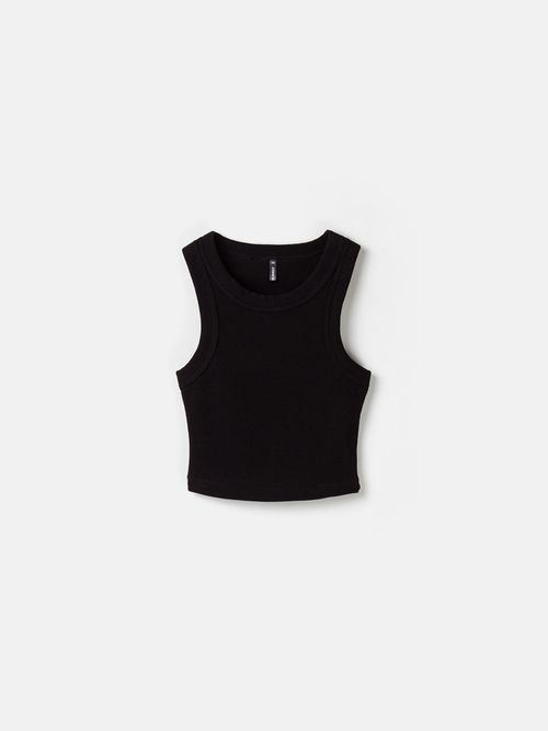 Топ халтер укороченный 