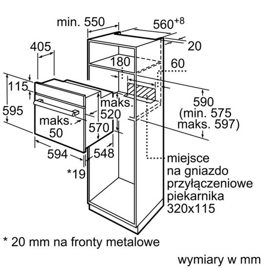 Электрический духовой шкаф Bosch HBF134YS0R