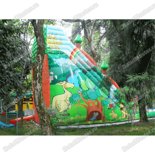 Надувной батут "Волшебный лес"